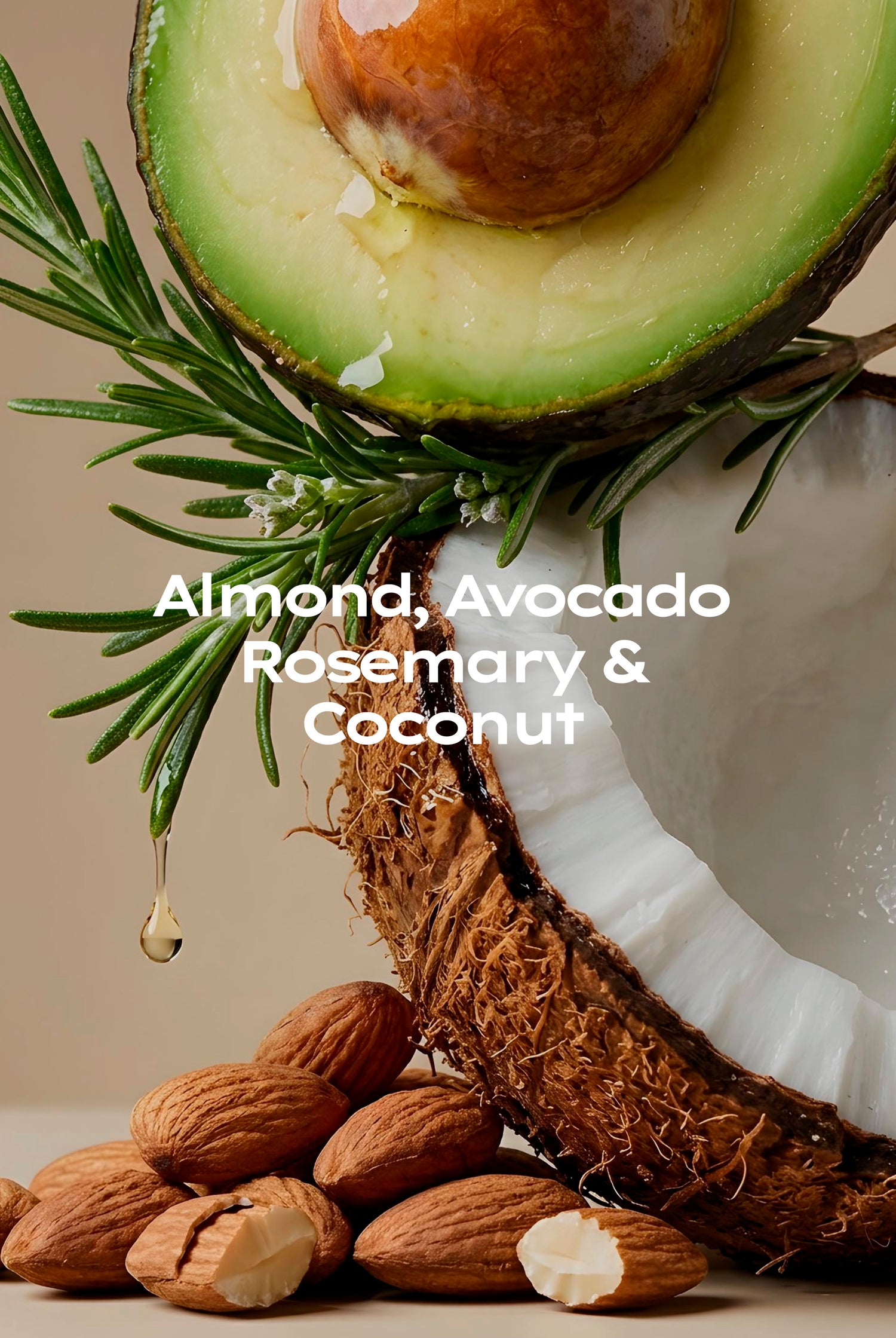 Conditioner Almond, Avocado, Rosemary & Coconut