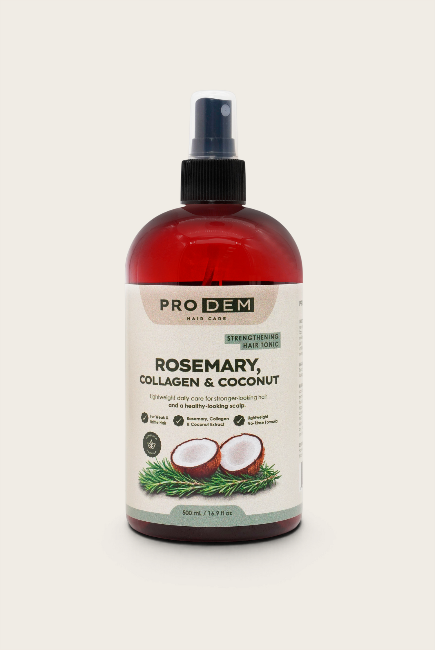 Hair Tonic Rosemary, Collagen & Coconut